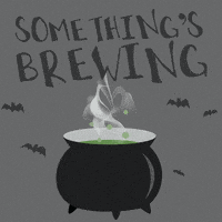 每日GIF(2021-11-01)的gif-Halloween Brewing GIF by evite
