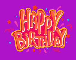每日GIF(2021-11-01)的gif-Greeting Happy Birthday GIF by macniten