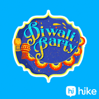 每日GIF(2021-11-06)的gif-Diwali Festival Party GIF by Hike Sticker Chat