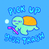 每日GIF(2021-11-10)的gif-Sea Turtle Ocean GIF by Katharine Kow