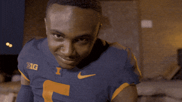 每日GIF(2021-11-11)的gif-Illinois Football GIF by Fighting Illini Athletics