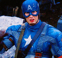 每日GIF(2021-11-12)的gif-Captain America Reaction GIF