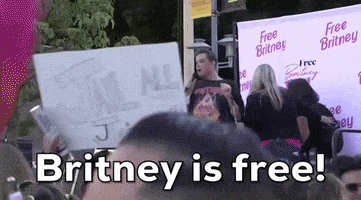 每日GIF(2021-11-13)的gif-Britney Spears Rally GIF by GIPHY News
