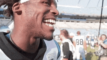 每日GIF(2021-11-15)的gif-Happy Cam Newton GIF by Carolina Panthers