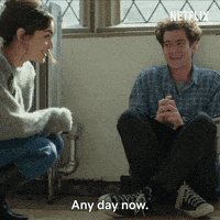每日GIF(2021-11-20)的gif-Waiting Patiently Andrew Garfield GIF by NETFLIX