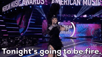 每日GIF(2021-11-22)的gif-Cardi B Party GIF by AMAs