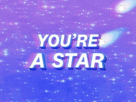 每日GIF(2021-11-27)的gif-Gold Star Illustration GIF by GIPHY Studios Originals