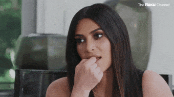 每日GIF(2021-12-06)的gif-Kim Kardashian Reaction GIF by The Roku Channel