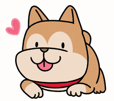 每日GIF(2021-12-06)的gif-Shiba Inu Love GIF by Ai and Aiko