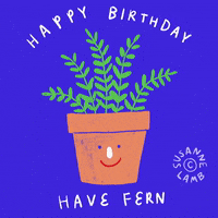 每日GIF(2021-12-10)的gif-Happy Birthday Illustration GIF by Susanne Lamb