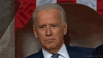 每日GIF(2021-12-10)的gif-Joe Biden Reaction GIF