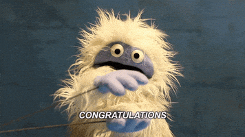 每日GIF(2021-12-10)的gif-Congratulations Congrats GIF by The Yetee