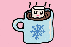 每日GIF(2021-12-14)的gif-Hot Chocolate Winter GIF by GIPHY Studios Originals