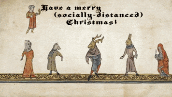 每日GIF(2021-12-23)的gif-Party Christmas GIF