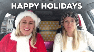 每日GIF(2021-12-24)的gif-Merry Christmas GIF by Cat & Nat