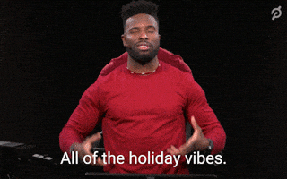 每日GIF(2021-12-25)的gif-Holiday Vibes GIF by Peloton