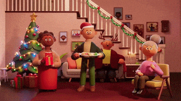每日GIF(2021-12-25)的gif-Merry Christmas GIF by Kroger