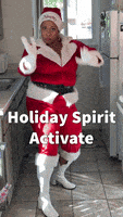 每日GIF(2021-12-25)的gif-Merry Christmas Santa GIF by Holly Logan