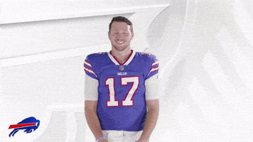 每日GIF(2021-12-27)的gif-Think Josh Allen GIF by Buffalo Bills