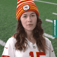 每日GIF(2021-12-27)的gif-Kansas City Chiefs Kiss GIF by DICK'S Sporting Goods