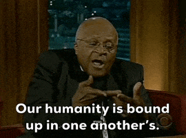 每日GIF(2021-12-27)的gif-Desmond Tutu Quote GIF by GIPHY News