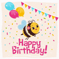 每日GIF(2021-12-27)的gif-Happy Birthday Party GIF by Coccole Sonore