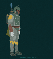 每日GIF(2021-12-30)的gif-Star Wars Boba GIF