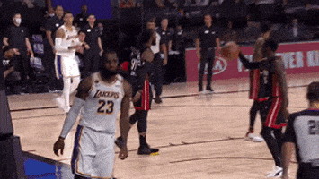 每日GIF(2021-12-31)的gif-Lebron James Yes GIF by NBA
