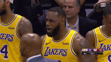 每日GIF(2021-12-31)的gif-Angry Lebron James GIF by Bleacher Report