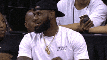 每日GIF(2021-12-31)的gif-Lebron James Lol GIF by NBA