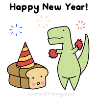 每日GIF(2022-01-01)的gif-New Year Nye GIF by Loof and Timmy
