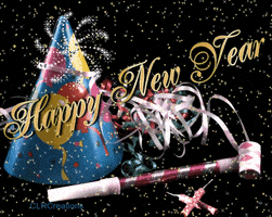 每日GIF(2022-01-01)的gif-Celebrate New Year GIF