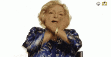 每日GIF(2022-01-01)的gif-Betty White Dab GIF