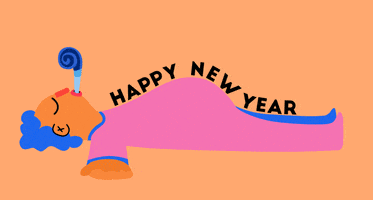 每日GIF(2022-01-02)的gif-New Year Sleeping GIF by Rory