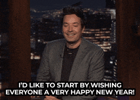 每日GIF(2022-01-02)的gif-Happy New Year Holiday GIF by The Tonight Show Starring Jimmy Fallon