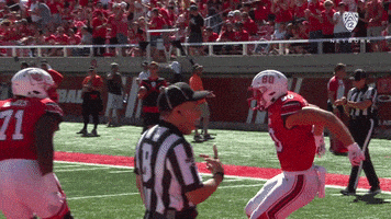 每日GIF(2022-01-02)的gif-Utah Football GIF by Pac12Network