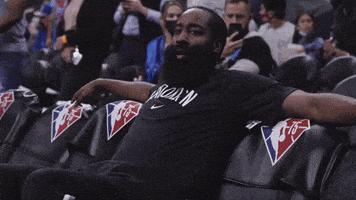 每日GIF(2022-01-02)的gif-James Harden Smiling GIF by Brooklyn Nets