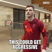 每日GIF(2022-01-03)的gif-Angry Andy Robertson GIF by Liverpool FC