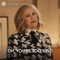 每日GIF(2022-01-04)的gif-Schitts Creek Thank You GIF by CBC