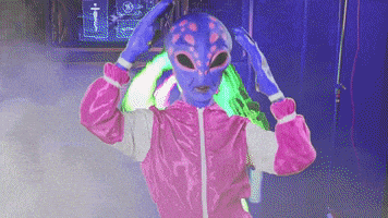每日GIF(2022-01-05)的gif-Party Posing GIF by GIPHY Studios Originals