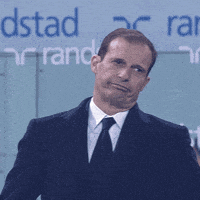 每日GIF(2022-01-07)的gif-Massimiliano Allegri Reaction GIF by JuventusFC