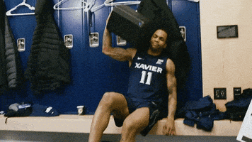 每日GIF(2022-01-09)的gif-March Madness Sport GIF by Xavier Men's Basketball