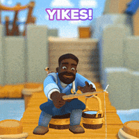 每日GIF(2022-01-13)的gif-Get Gone Fishing GIF by Everdale