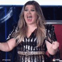 每日GIF(2022-01-13)的gif-Happy Kelly Clarkson GIF by The Voice