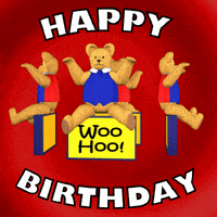 每日GIF(2022-01-14)的gif-Woo Hoo Happy Birthday GIF