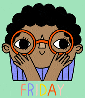 每日GIF(2022-01-15)的gif-Happy Day Illustration GIF by Anke Weckmann