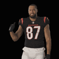 每日GIF(2022-01-16)的gif-Nfl Players Football GIF by Bengals