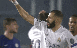 每日GIF(2022-01-17)的gif-Real Madrid Football GIF by UEFA