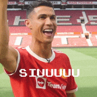每日GIF(2022-01-18)的gif-Cristiano Ronaldo Yes GIF by Manchester United