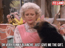 每日GIF(2022-01-18)的gif-Licking Golden Girls GIF by TV Land